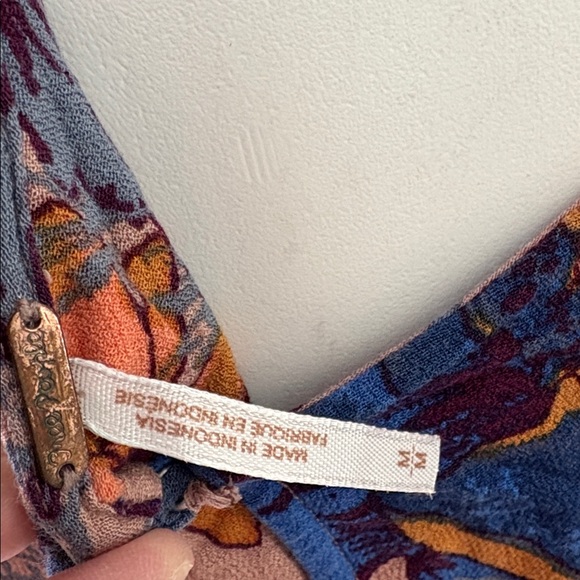 Free People backyard party tunic/dress RARE blush medium - Picture 7 of 8